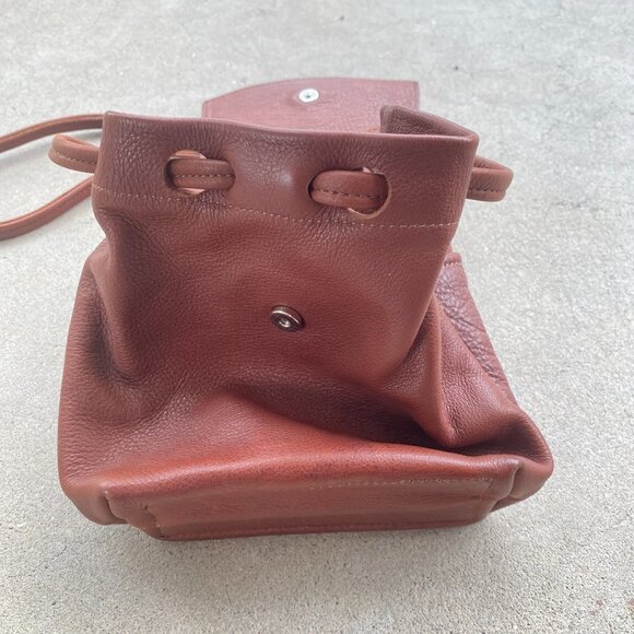 Tom Thomas Brown Cowhide Leather Backpack main image 10